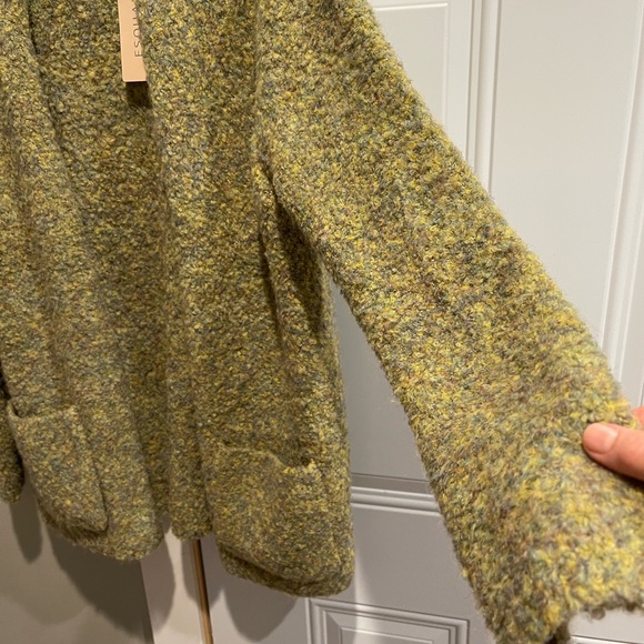 ESQUALO Matcha Green Cardigan in M - Picture 6 of 7